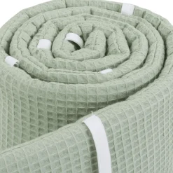 Nestchen Waffelpiqué Jadegrün