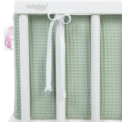 Nestchen Waffelpiqué Jadegrün