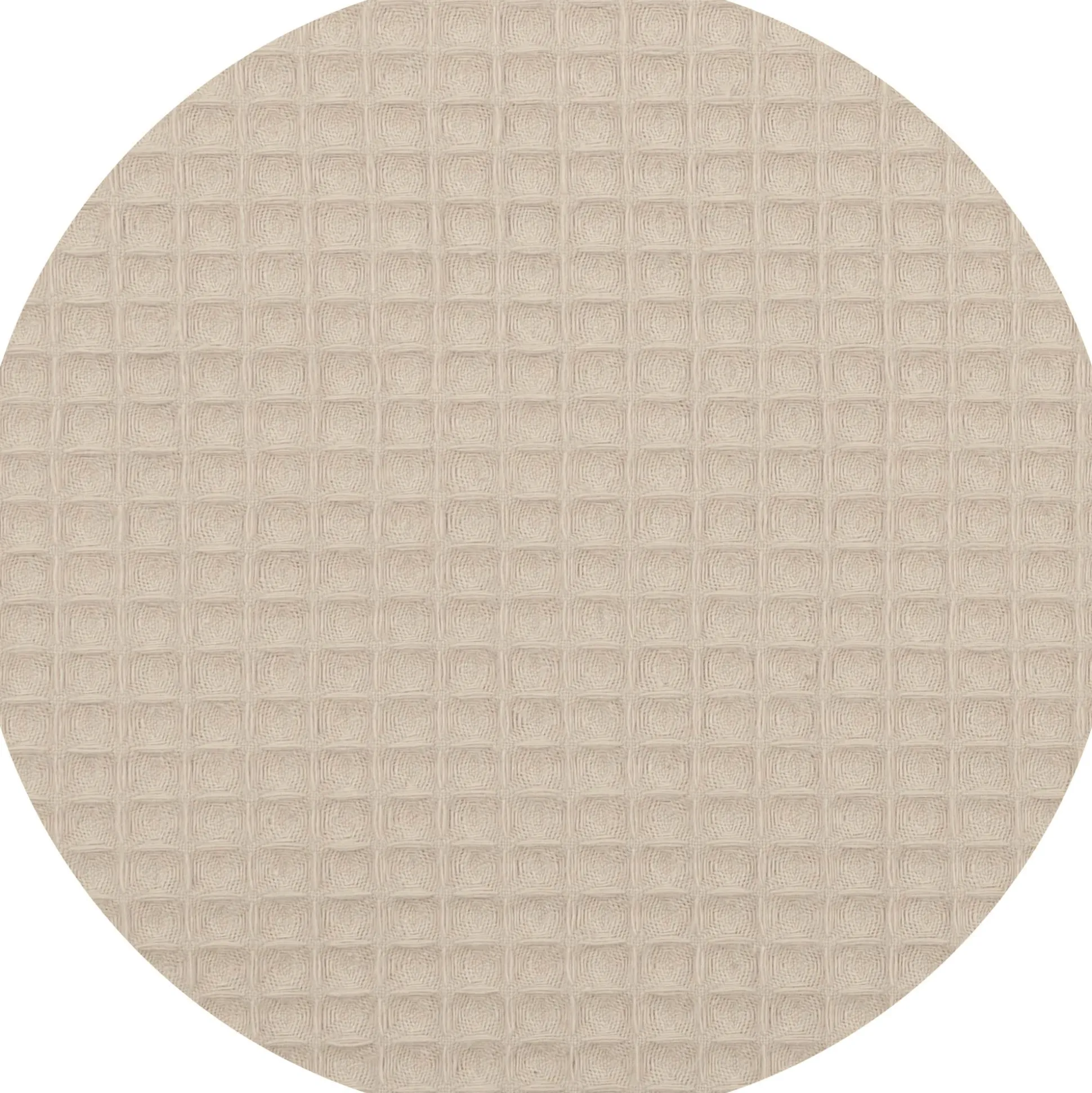 Nestchen Waffelpiqué Sand