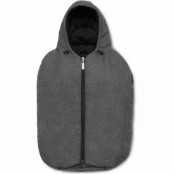 Neugeborenen Fußsack Diamond Edition Asphalt