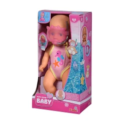 New Born Baby Badepuppe