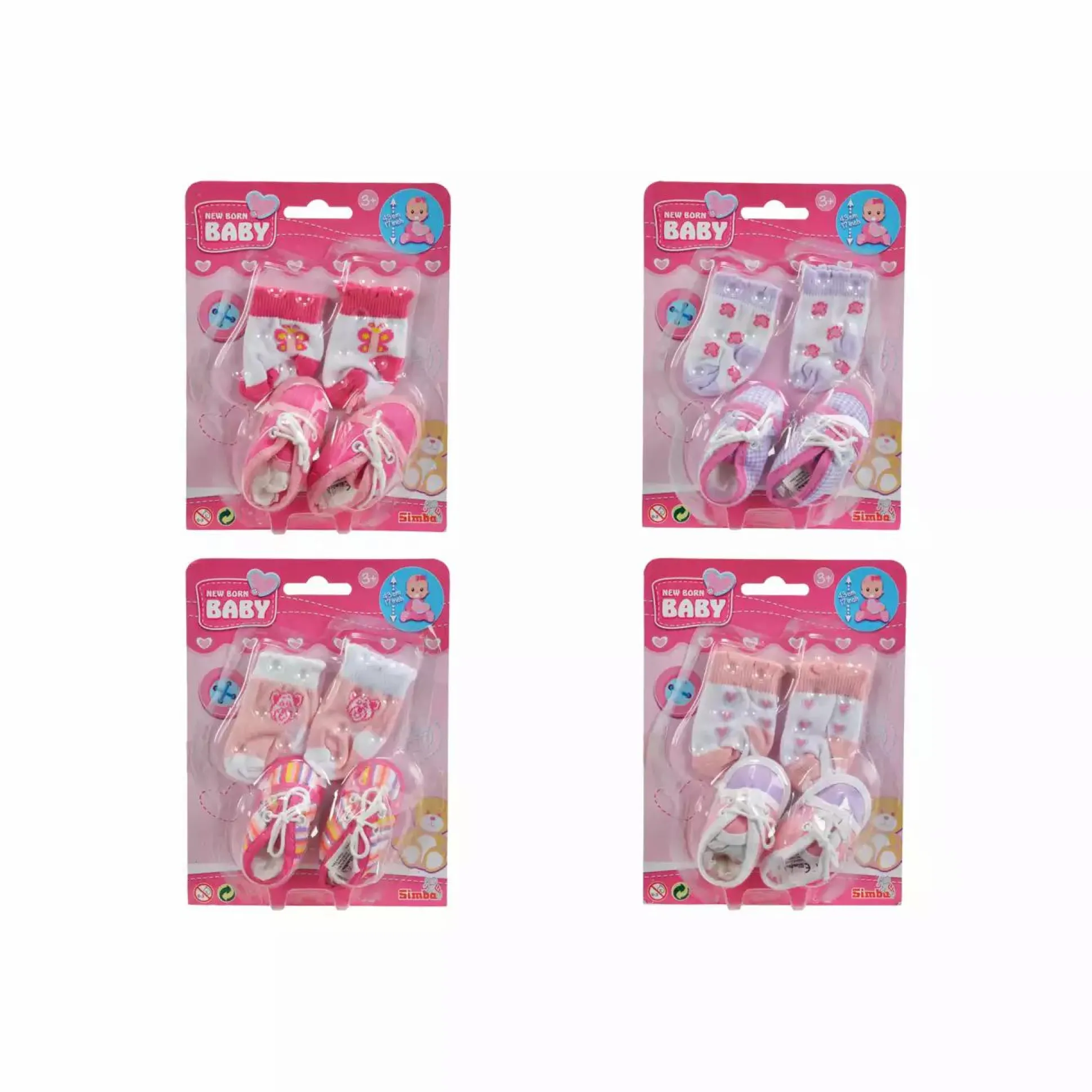 New Born Baby Schuhe und Socken