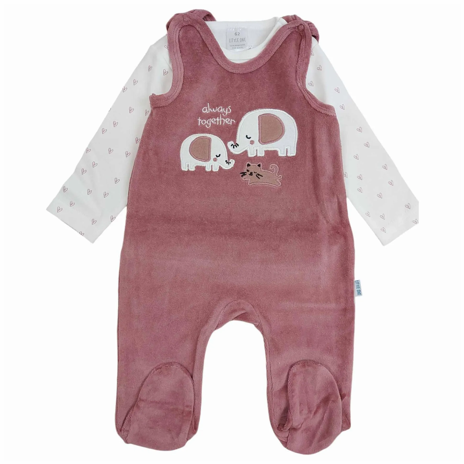 Nicky-Strampler Elefanten