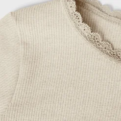 NMFKAB LS RIB TOP natur mel. NOS Peyote Melange     DL FS25