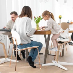 Nomi® Hochstuhl Buche Natural White