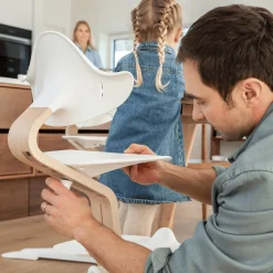 Nomi® Hochstuhl Buche Natural White