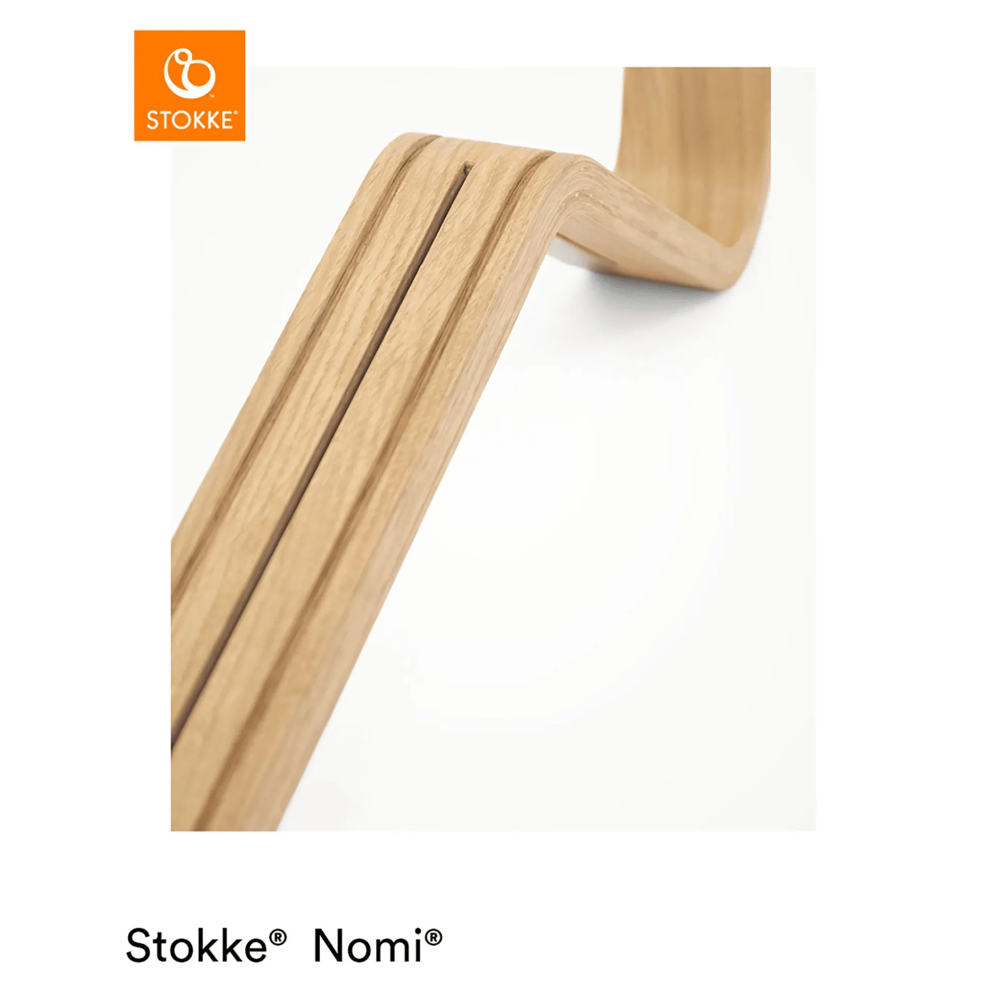 Nomi® Hochstuhl Oak Black