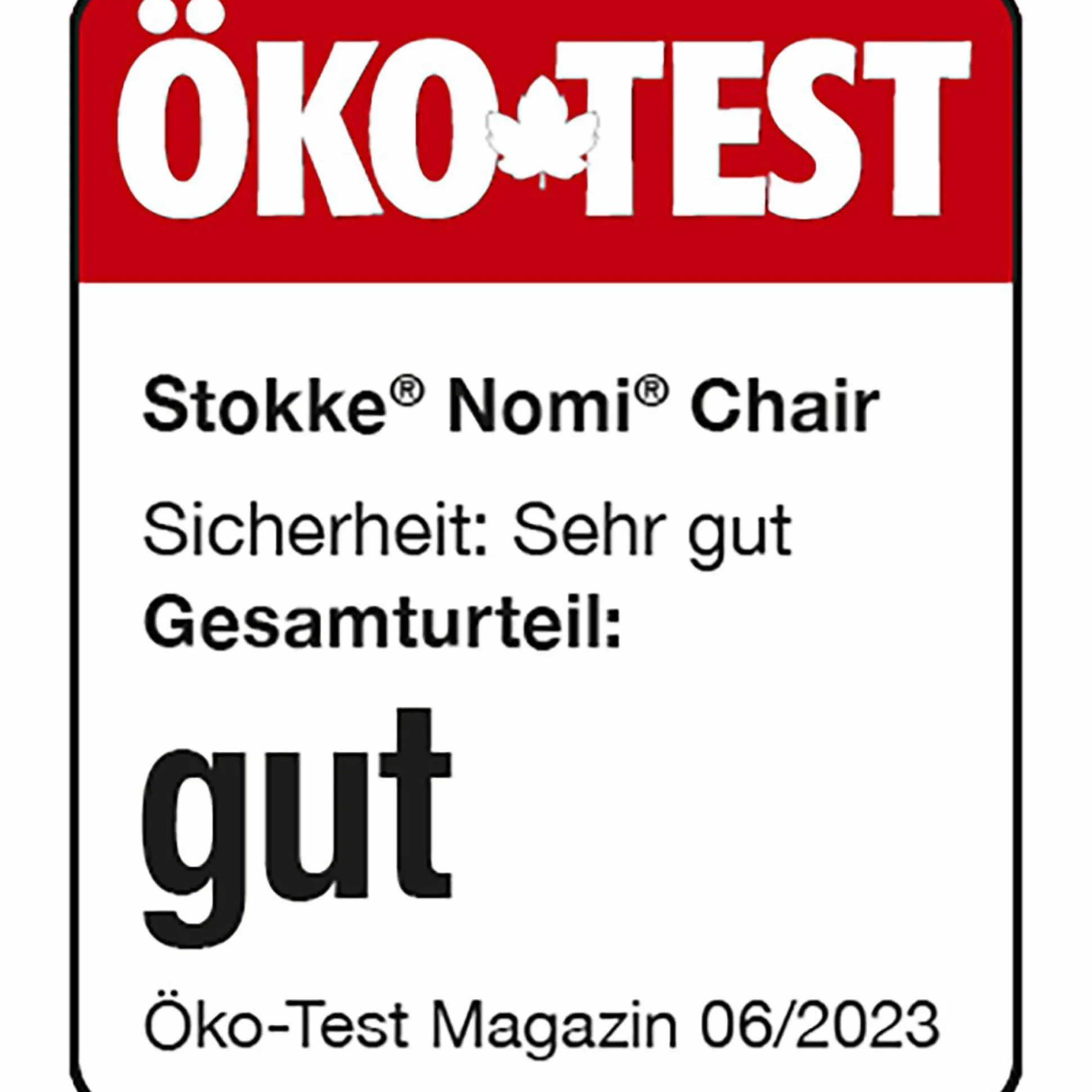 Nomi® Hochstuhl Oak Black