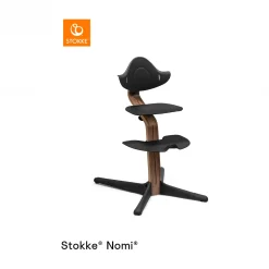 Nomi® Hochstuhl Walnut Black