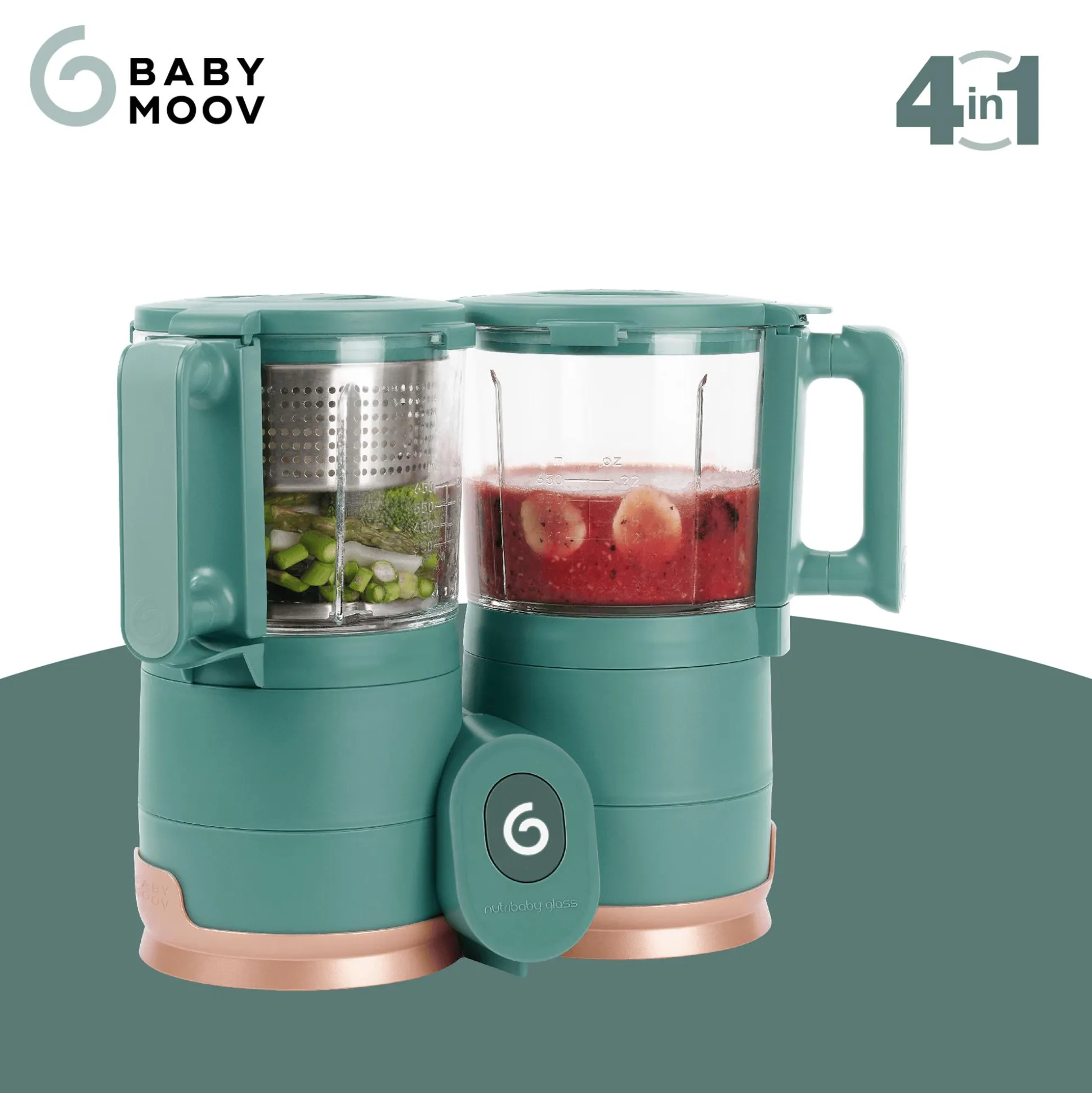 Nutribaby Glass Green Forest