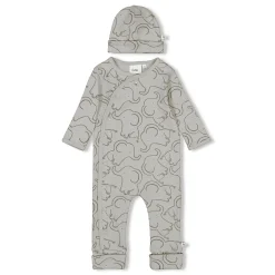 Overall mit Mütze Elefant