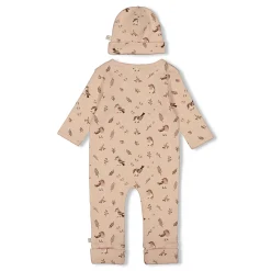 Overall mit Mütze Vogel