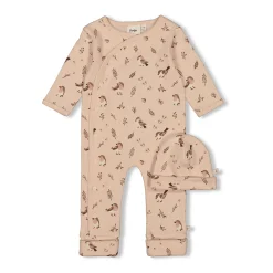Overall mit Mütze Vogel