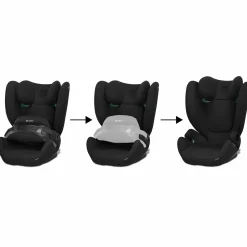 Pallas B i-Size Pure Black