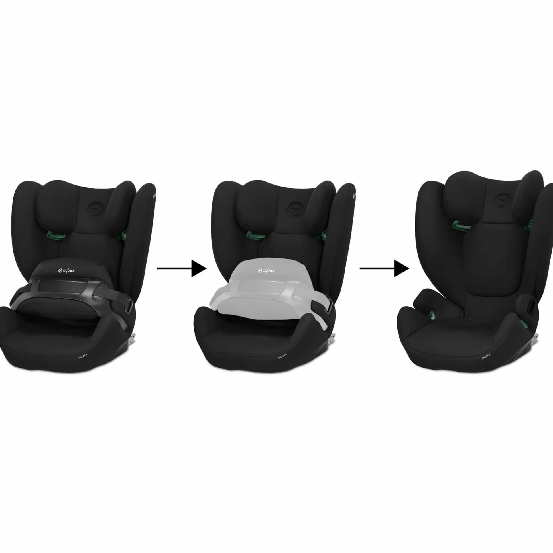 Pallas B i-Size Pure Black