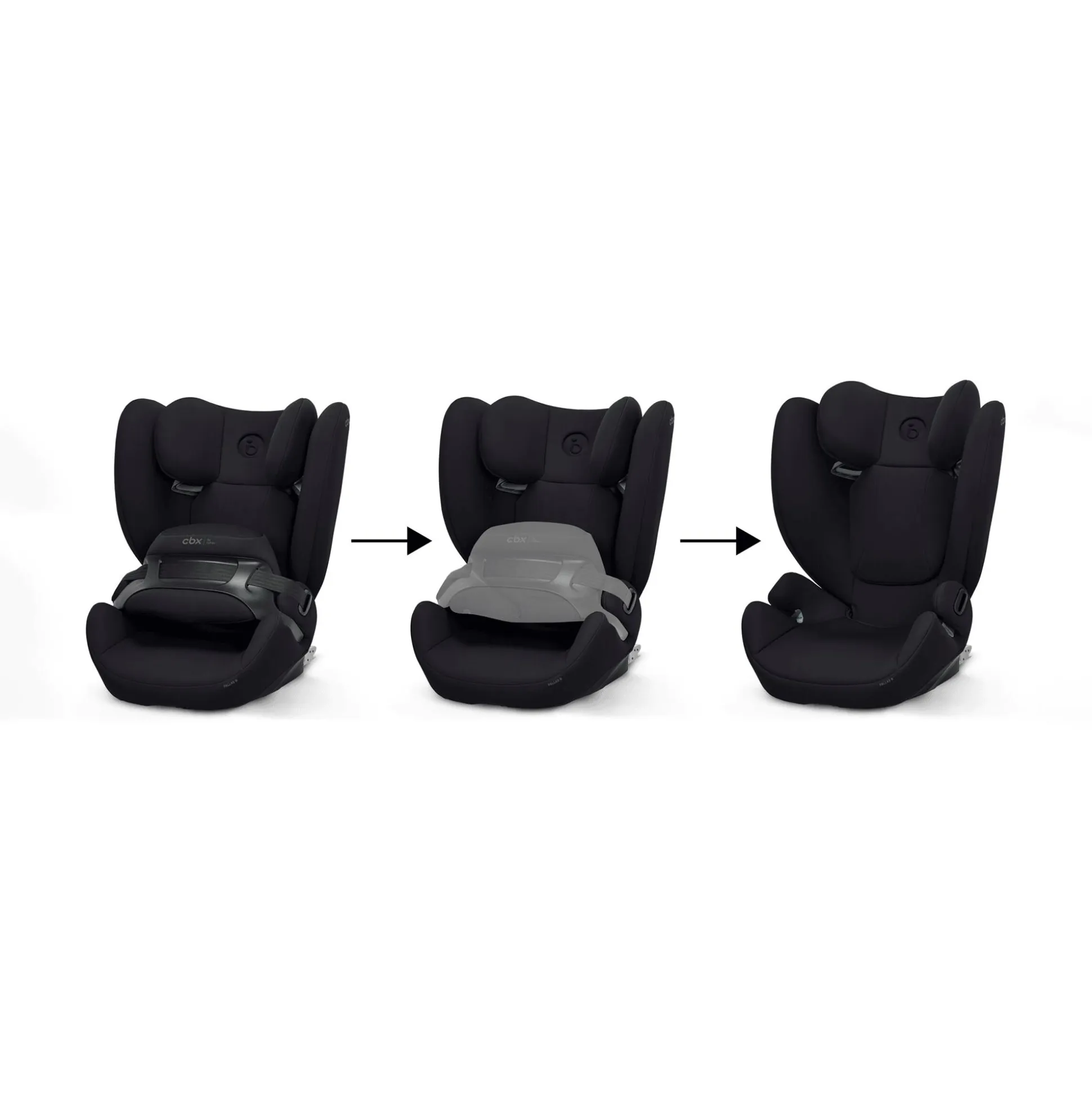 Pallas B i-Size Pure Black