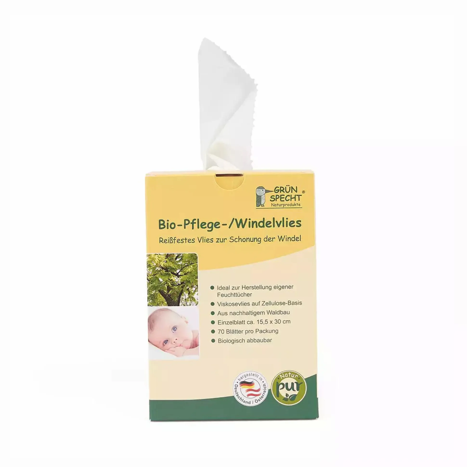 Pflege-/ Windelvlies 70 Blatt