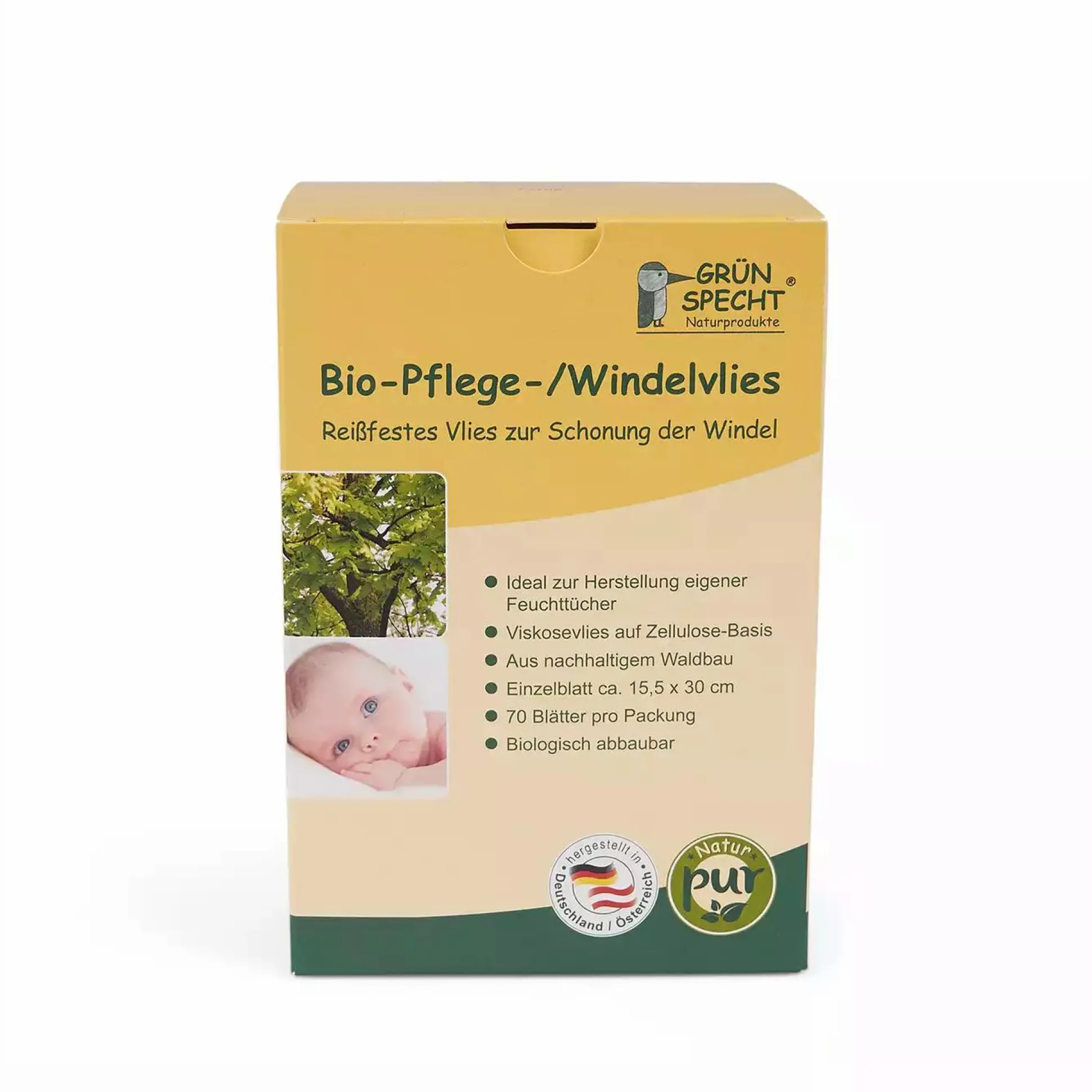 Pflege-/ Windelvlies 70 Blatt