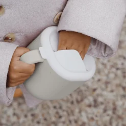 Pick'n Snack Velvet Grau - Silikon Snack Box