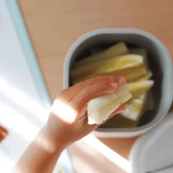 Pick'n Snack Velvet Grau - Silikon Snack Box