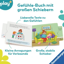 Play+ Mein allererstes Schiebebuch: Gefühle