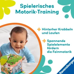 Play+ Motorik-Würfel Wilde Tiere