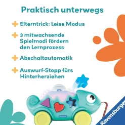 Play+ musikalisches Formen und Farben Chamäleon