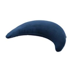 Plüschmond Dunkelblau