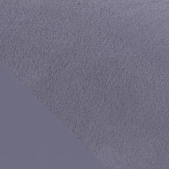 Plüschmond Steingrau