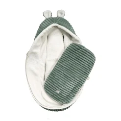 PLUSHY Babyschalen Fußsack Mineral Green