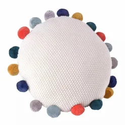 Pompom Kissen