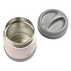 Portionsbehätler Edelstahl 300ml Hellrosa