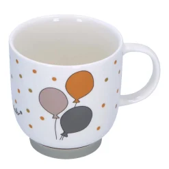 Porzellan-Geschirr-Set Elefant & Hase