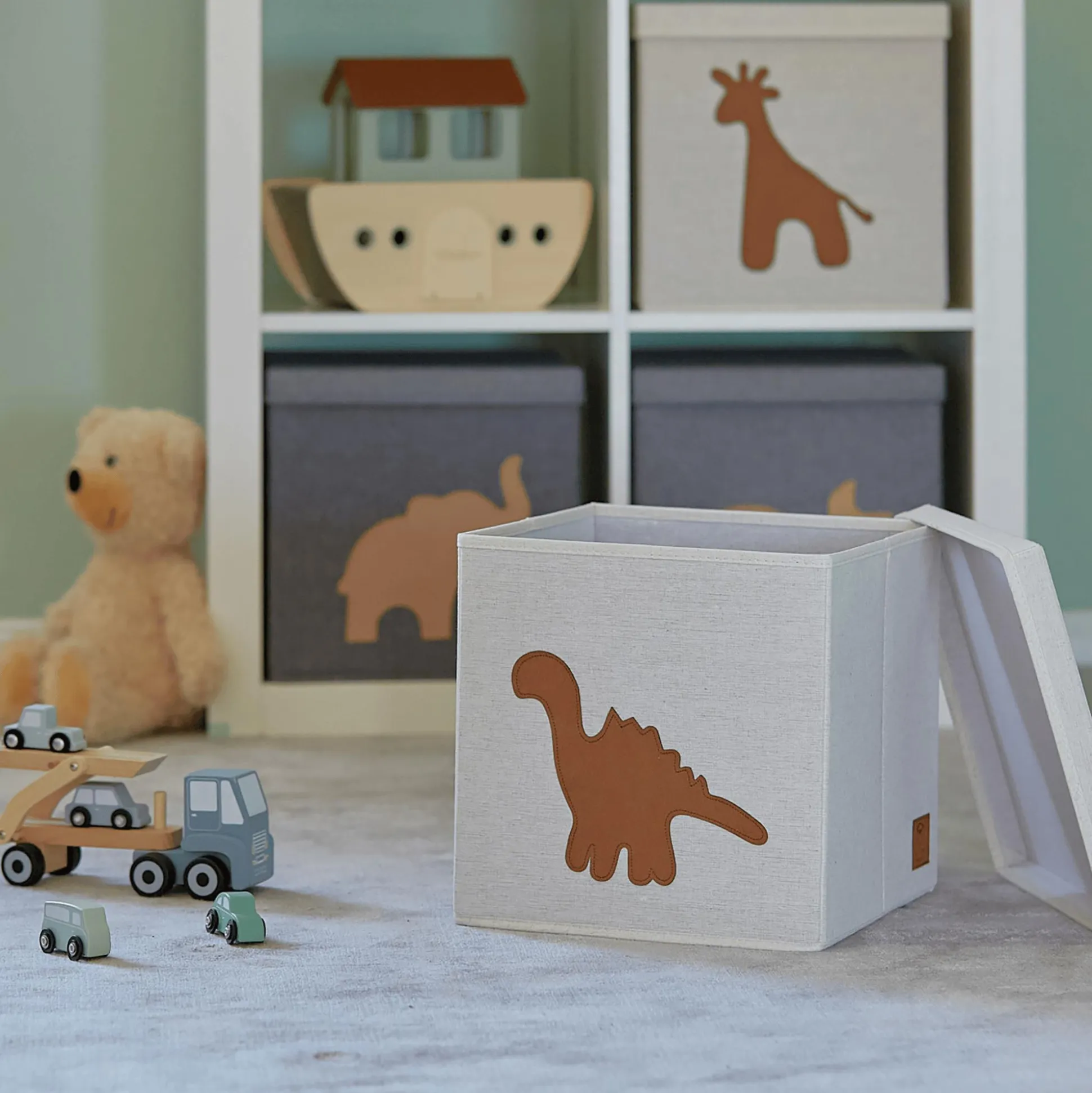 Premium Spielzeugkiste Dino