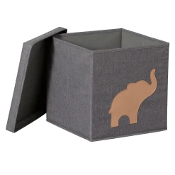 Premium Spielzeugkiste Elefant