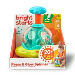 Press & Glow Spinner