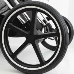 Priam Rahmen Chrome Black