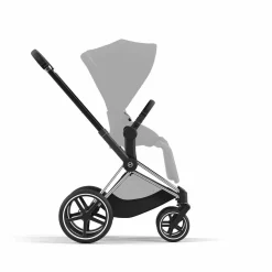 Priam Rahmen Chrome Black