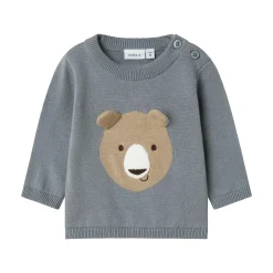 Pullover mit 3D-Stickerei