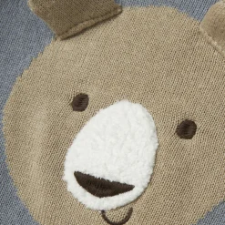 Pullover mit 3D-Stickerei