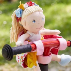 Puppen-Fahrradsitz Blumenwiese