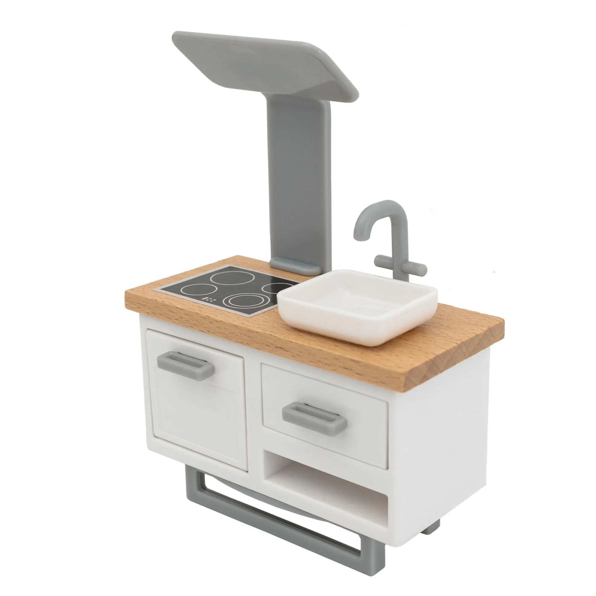 Puppenhaus mit Möbeln