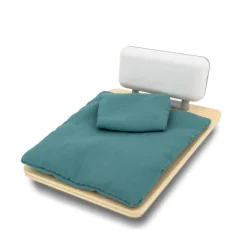 Puppenhaus mit Möbeln