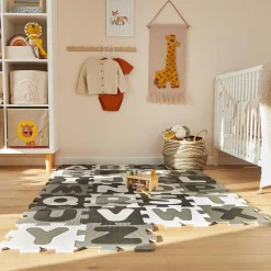 Puzzlematte Buchstaben Hermelin