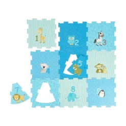 Puzzlematte Tiere und Zahlen