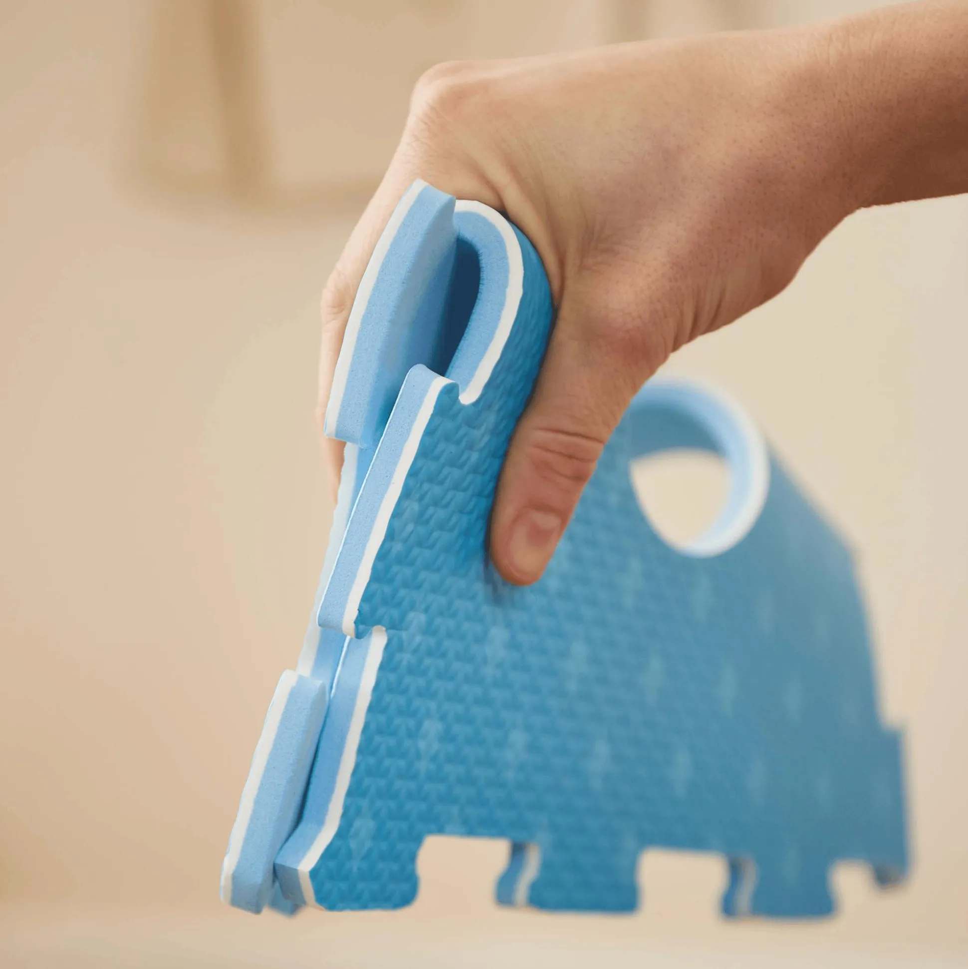 Puzzlematte Tiere und Zahlen