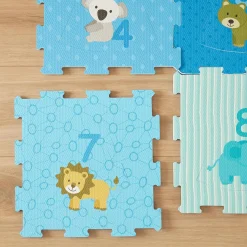 Puzzlematte Tiere und Zahlen