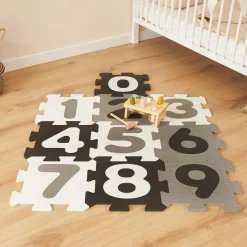 Puzzlematte Zahlen Hermelin