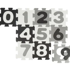 Puzzlematte Zahlen Hermelin