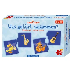 Puzzle-Set Die Lieben Sieben: Was gehört zusammen